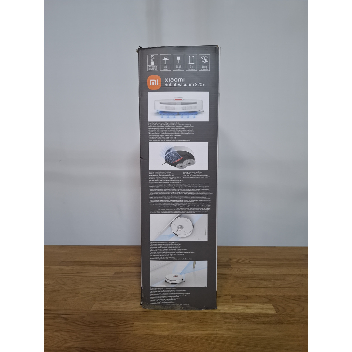 Робот-пылесос Xiaomi Robot Vacuum S20+, белый