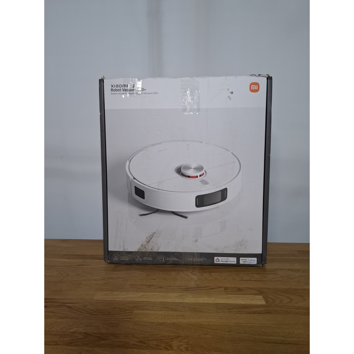 Робот-пылесос Xiaomi Robot Vacuum S20+, белый