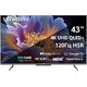 Телевизор Skyworth 43" 43Q66H, черный
