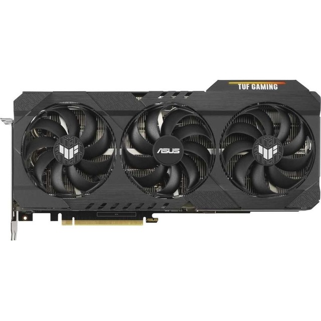 Видеокарта ASUS PCI-E 4.0 TUF-RTX3090-O24G-GAMING NVIDIA GeForce RTX 3090 24576Mb 384 bit GDDR6X 1740 / 19500 / HDMIx2 / DPx3 / HDCP Ret