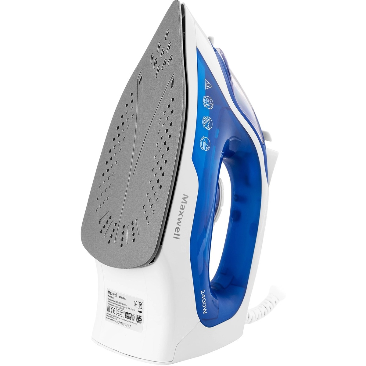 Утюг Maxwell MW-3007 (Цвет: Blue)