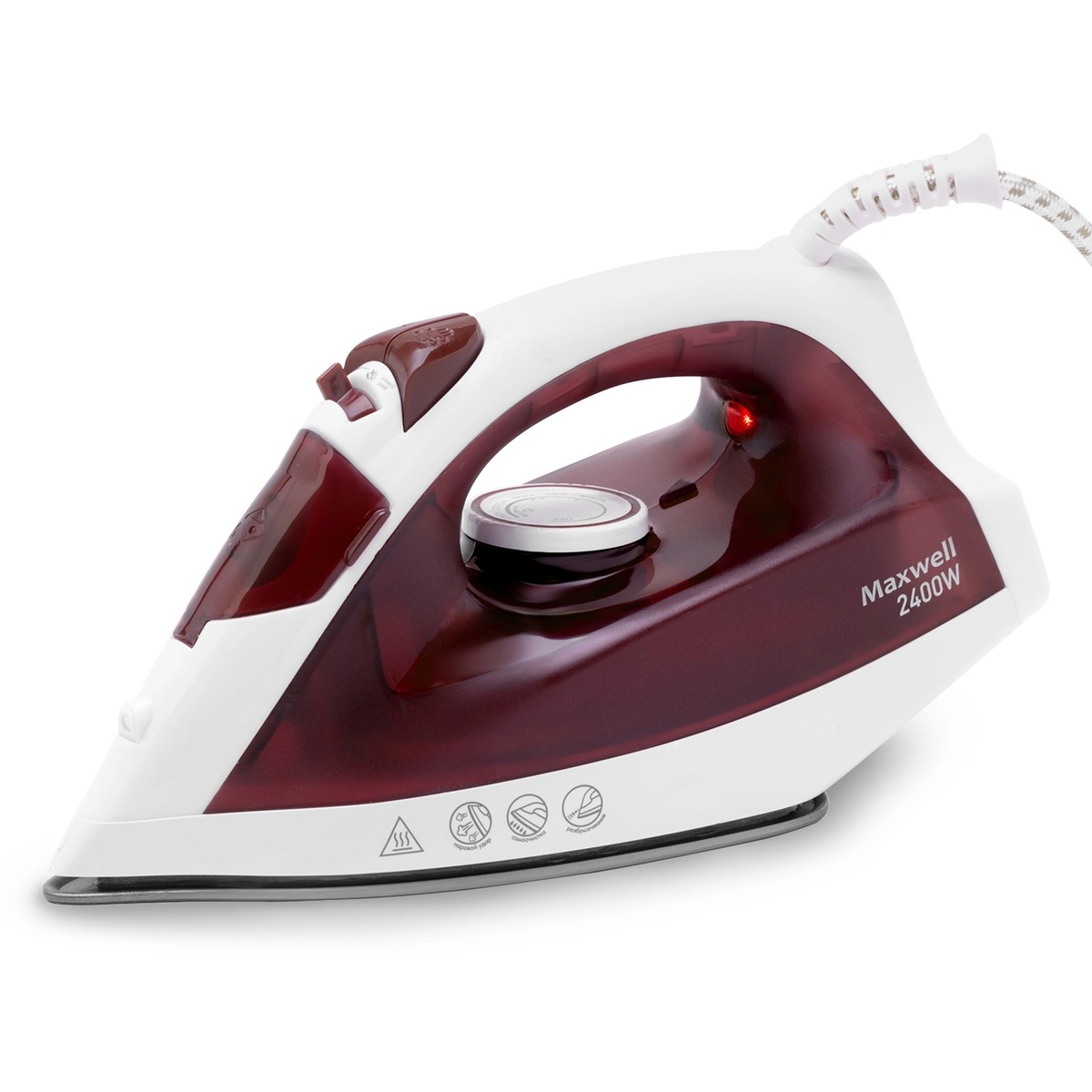 Утюг Maxwell MW-3011 (Цвет: Red)