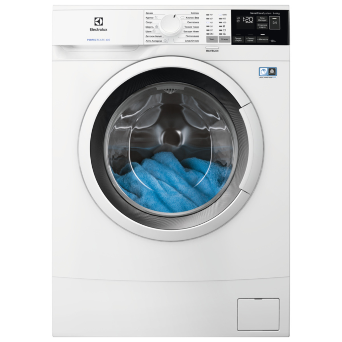 Стиральная машина Electrolux EW6S4R04W (Цвет: White)