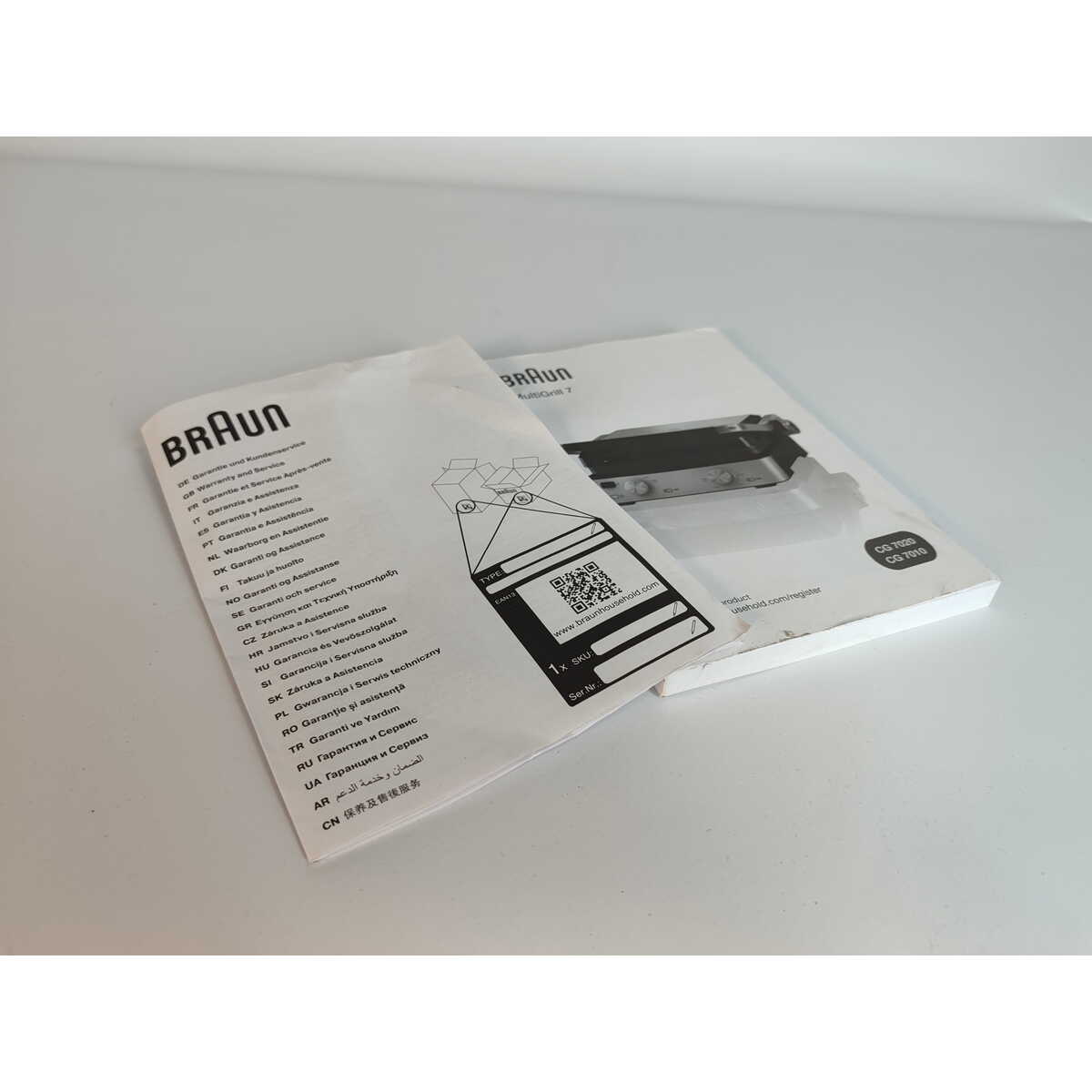 Электрогриль Braun CG7010 (Цвет: Silver/Black)
