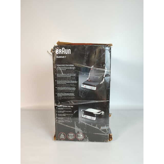 Электрогриль Braun CG7010 (Цвет: Silver / Black) Электрогриль Braun CG7010 (Цвет: Silver / Black)