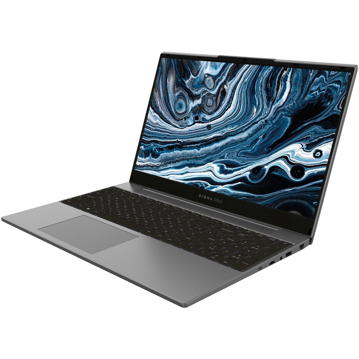 Ноутбук Digma Pro Breve S Core i3 1005G1 8Gb SSD512Gb Intel UHD Graphics 15.6 IPS FHD (1920x1080) Windows 11 Professional dk.grey WiFi BT Cam 4500mAh (DN15P3-8DXW02)