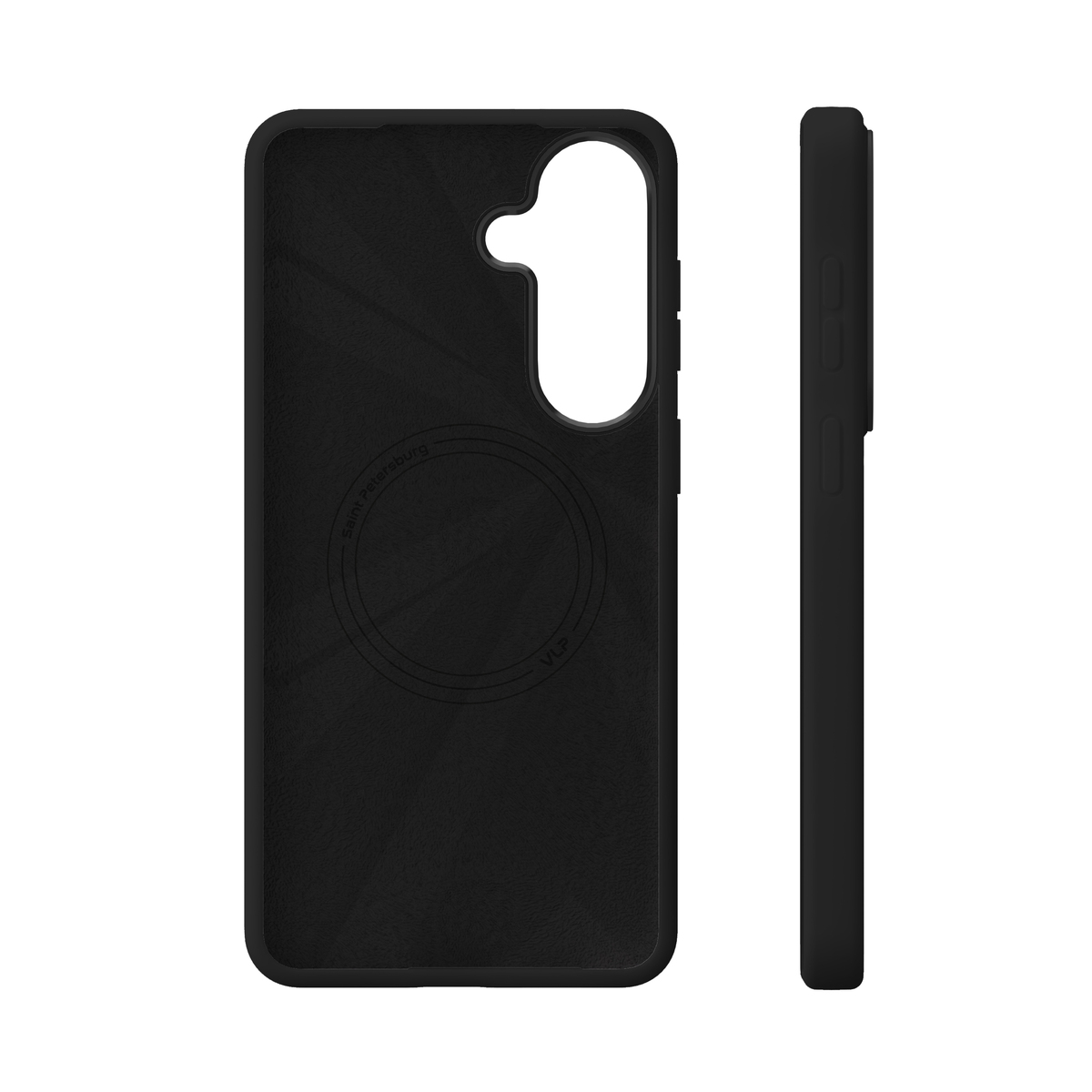 Чехол-накладка VLP Aster Сase c MagSafe для Samsung Galaxy S26 FE, черный