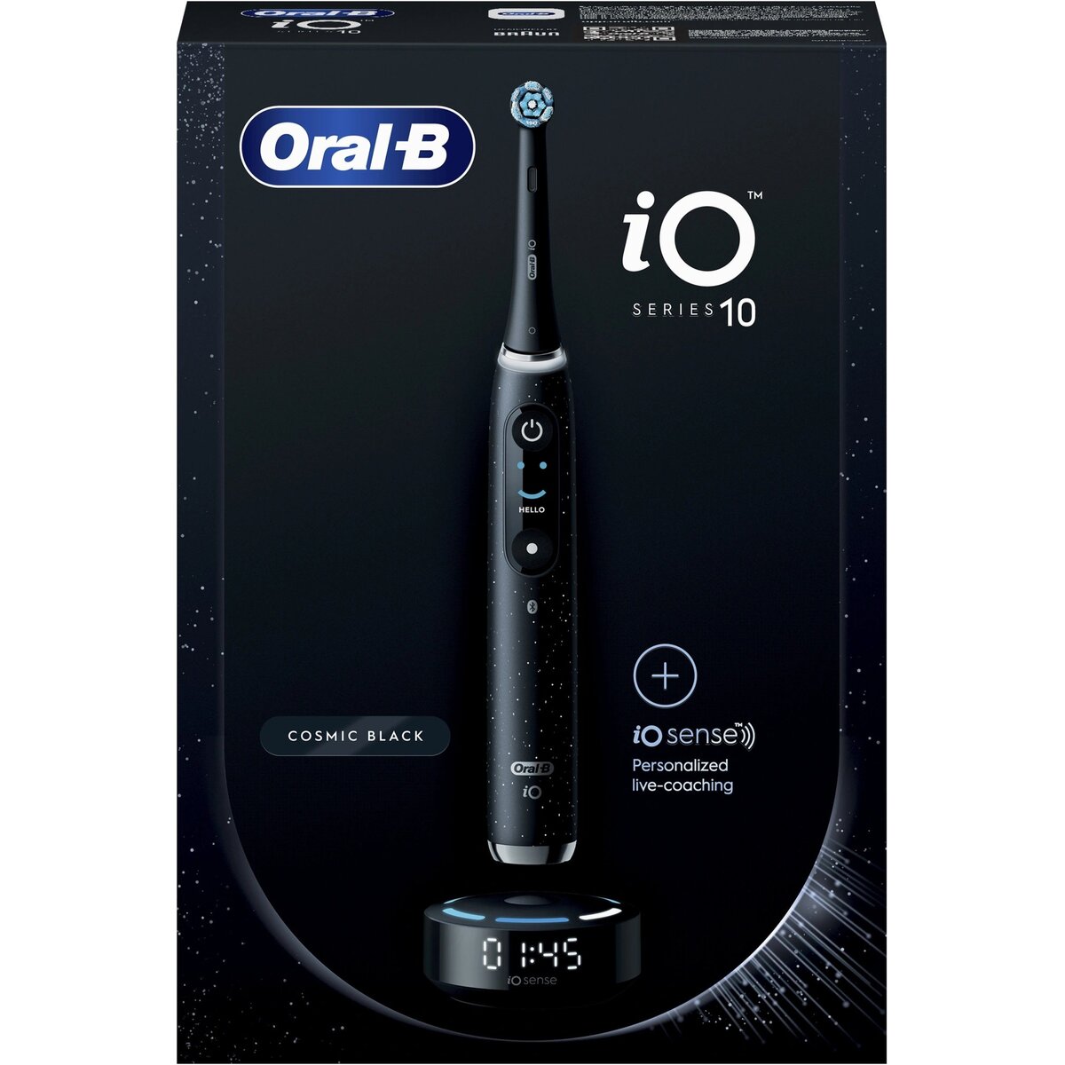 Зубная щетка электрическая Oral-B iO_S10_Cosmic Black, черный