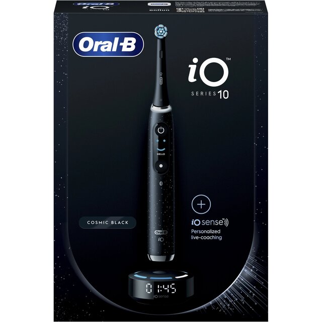 Зубная щетка электрическая Oral-B iO_S10_Cosmic Black, черный