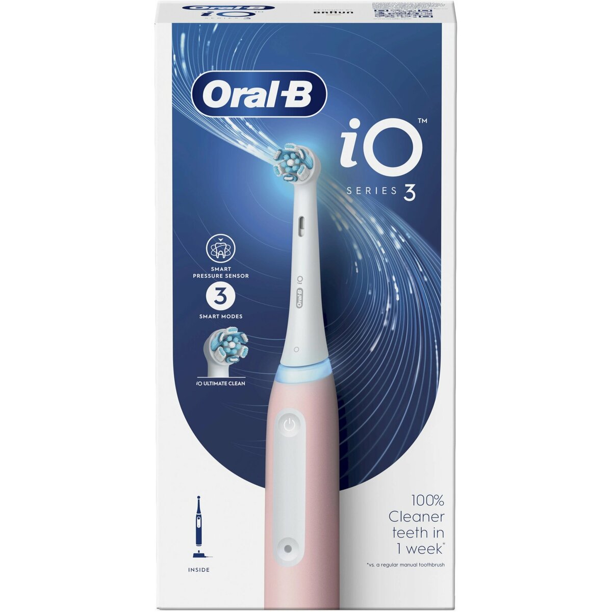 Зубная щетка электрическая Oral-B IO_S3_BLUSH PINK (Цвет: Pink)