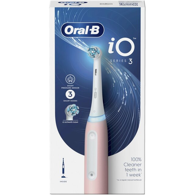 Зубная щетка электрическая Oral-B IO_S3_BLUSH PINK (Цвет: Pink)