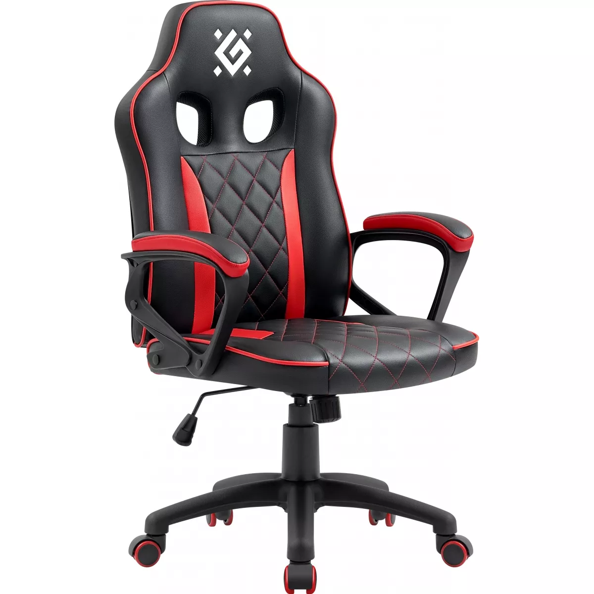 Кресло игровое Defender Saga (Цвет: Black/Red)