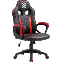 Кресло игровое Defender Saga (Цвет: Black/Red)