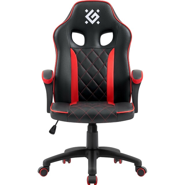 Кресло игровое Defender Saga (Цвет: Black/Red)