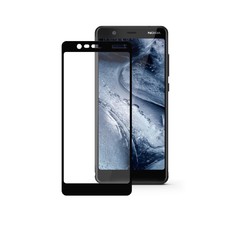 Защитное стекло 3D Full Glue для смартфона Nokia 5.1 (Цвет: Black)