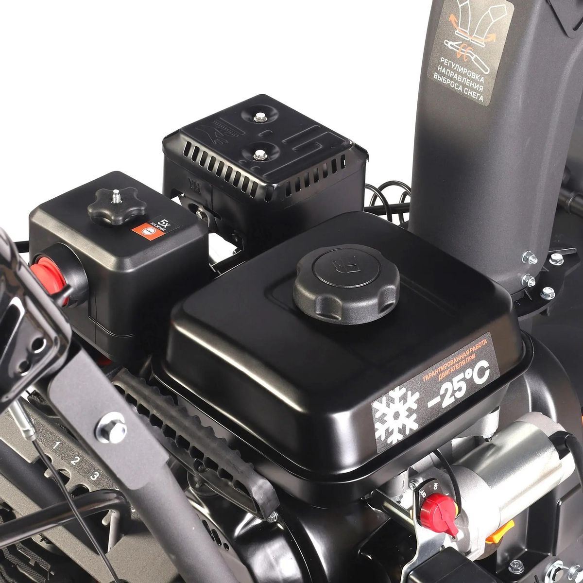 Снегоуборщик бензиновый Patriot PS 601 E, черный