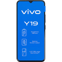 Смартфон Vivo Y19 128Gb (Цвет: Magnetic Black)