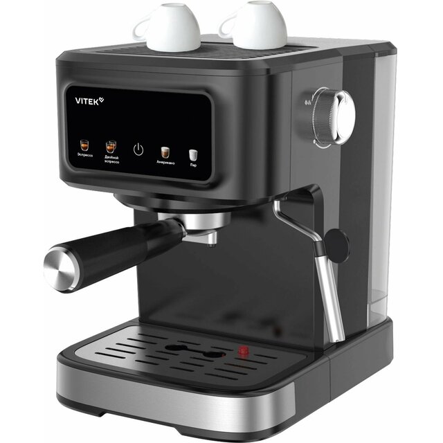Кофеварка рожковая Vitek Gracia VT-CME1502, черный