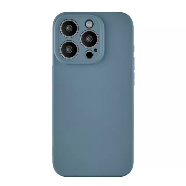 Чехол-накладка Rocket Sense Case Soft Touch для смартфона Apple iPhone 15 Pro Max (Цвет: Dark Blue)
