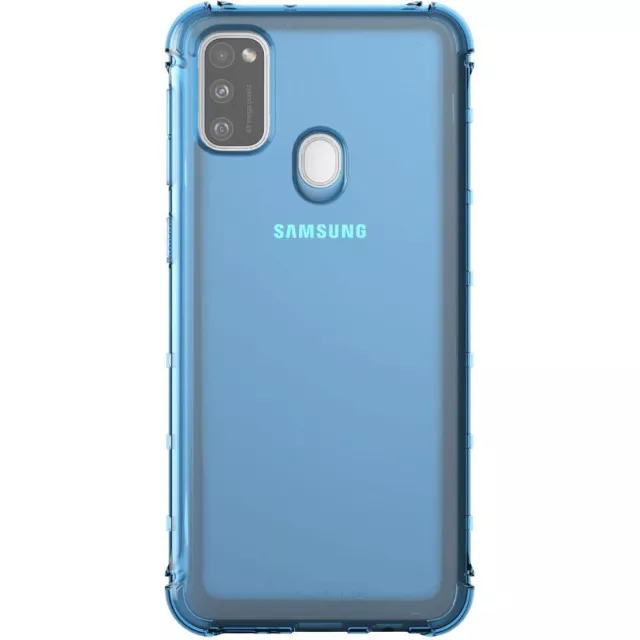 Чехол-накладка Araree M cover для смартфона Samsung Galaxy M21 (Цвет: Blue)