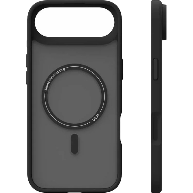 Чехол-накладка VLP Lite Bloom Case with MagSafe для смартфона Apple iPhone Air, черный