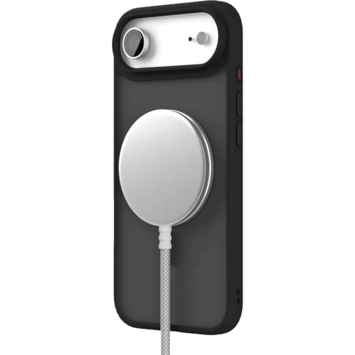 Чехол-накладка VLP Lite Bloom Case with MagSafe для смартфона Apple iPhone Air, черный
