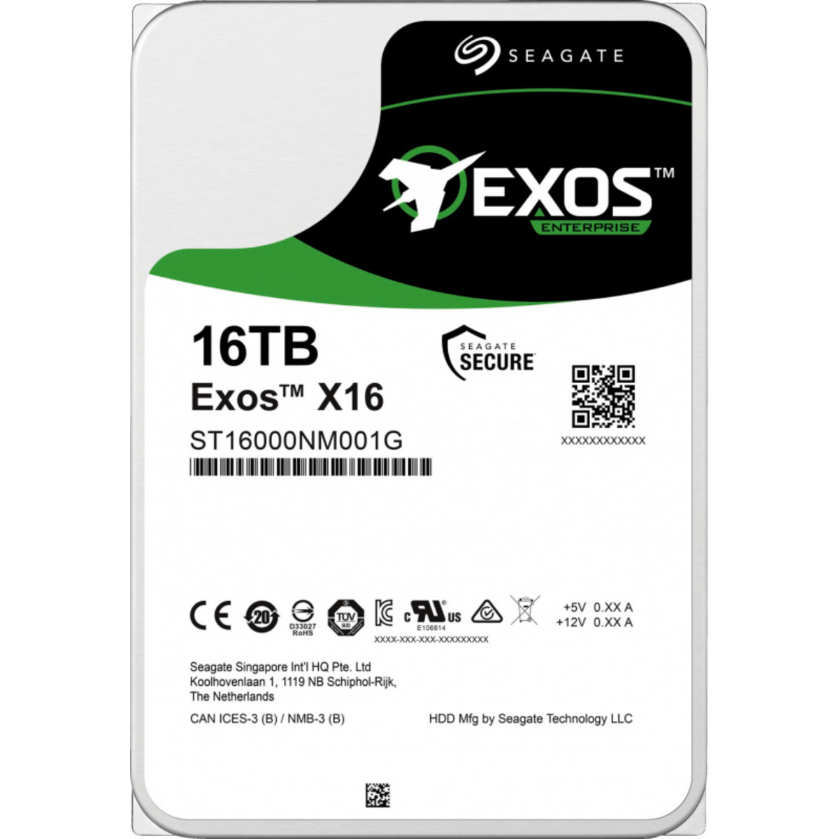 Жесткий диск Seagate SATA-III 16Tb ST16000NM001G