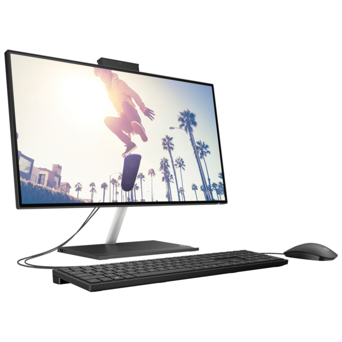 Моноблок HP 24-cb1026nh 6V340EA (Core i5-1235U 1.3 ГГц / 8Gb / SSD512GB / Iris Xe Graphics / 24