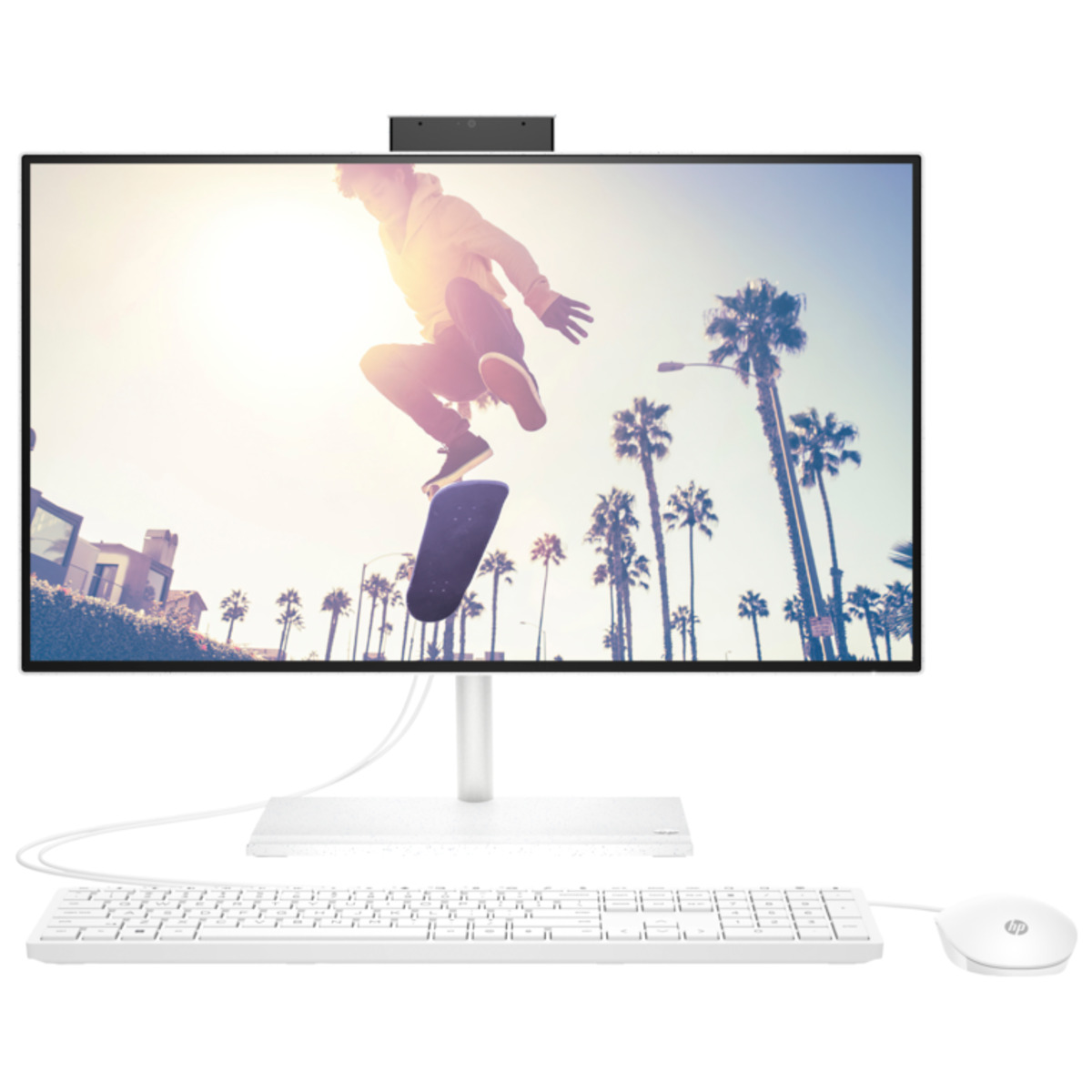 Моноблок HP 24-cb1023nh 6V337EA (Core i5-1235U 1.3 ГГц  / 8Gb / SSD512GB / Intel Iris Xe Graphics / 23.8