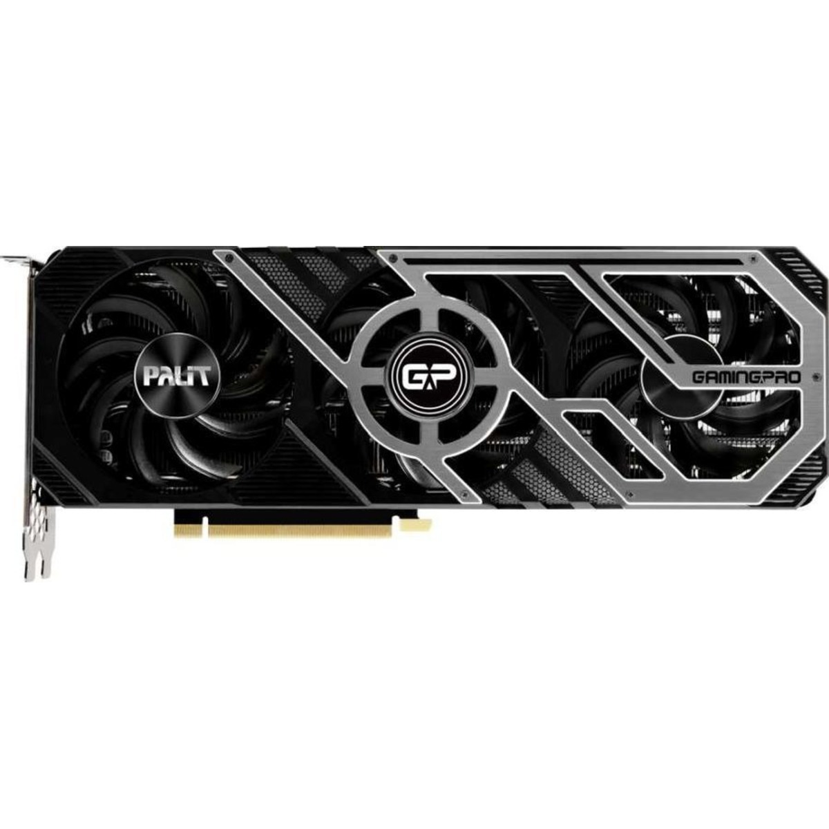 Видеокарта Palit PCI-E 4.0 PA-RTX3080 GAMINGPRO OC 10G V1 LHR NVIDIA GeForce RTX 3080 10240Mb 320 GDDR6X 1440 / 19000 HDMIx1 DPx3 HDCP Ret