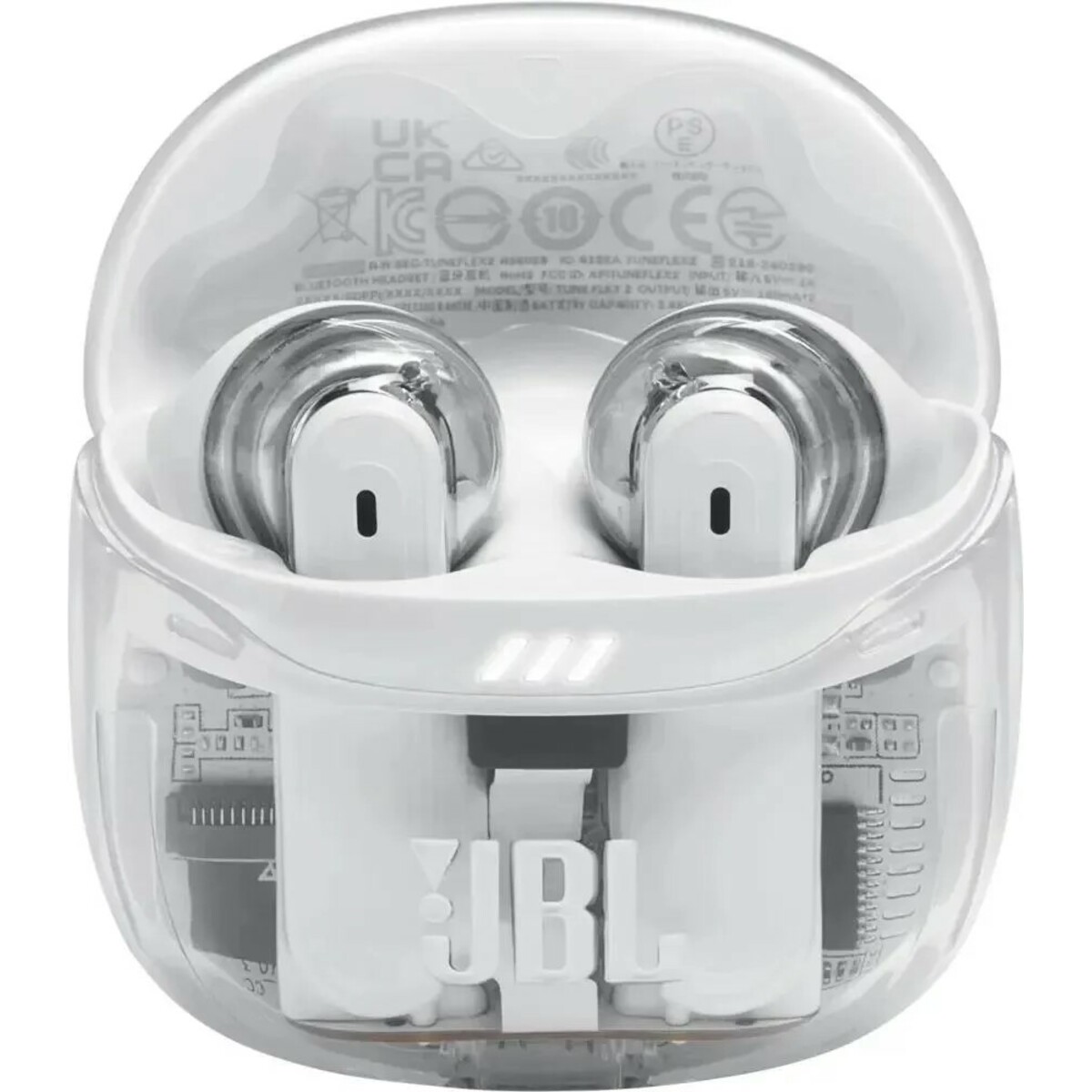 Наушники JBL Tune Flex 2 Ghost Edition, белый