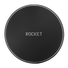 Беспроводное зарядное устройство Rocket Wireless Charger с быстрой зарядкой 15W, черный