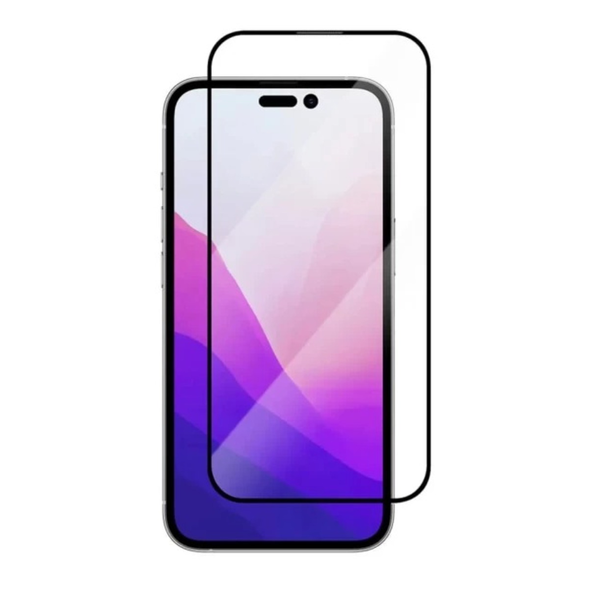 Защитное стекло Devia Star Full Screen Entire View Tempered Glass для смартфона iPhone 14 Pro Max, черный