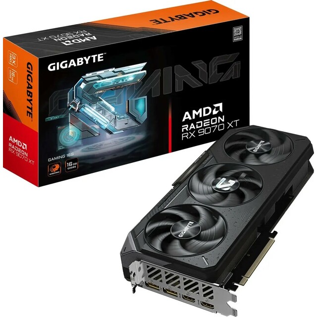 Видеокарта Gigabyte Radeon RX 9070XT GAMING 16G (GV-R9070XTGAMING-16GD)