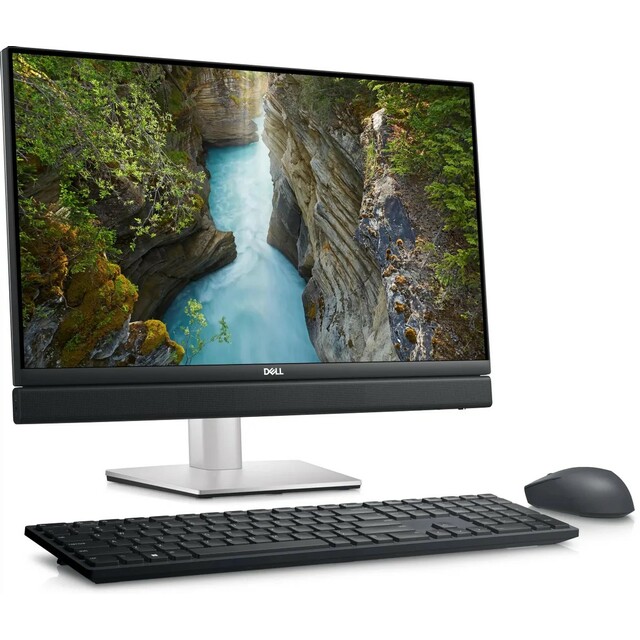 Моноблок Dell Optiplex 7410 Plus (Intel Core i7 13700 1.5Ghz/16Gb DDR5/SSD 512Gb/Intel UHD Graphics 770/23.8 /FHD (1920x1080)/keyboard+mouse/silver/WiFi/BT/Cam)