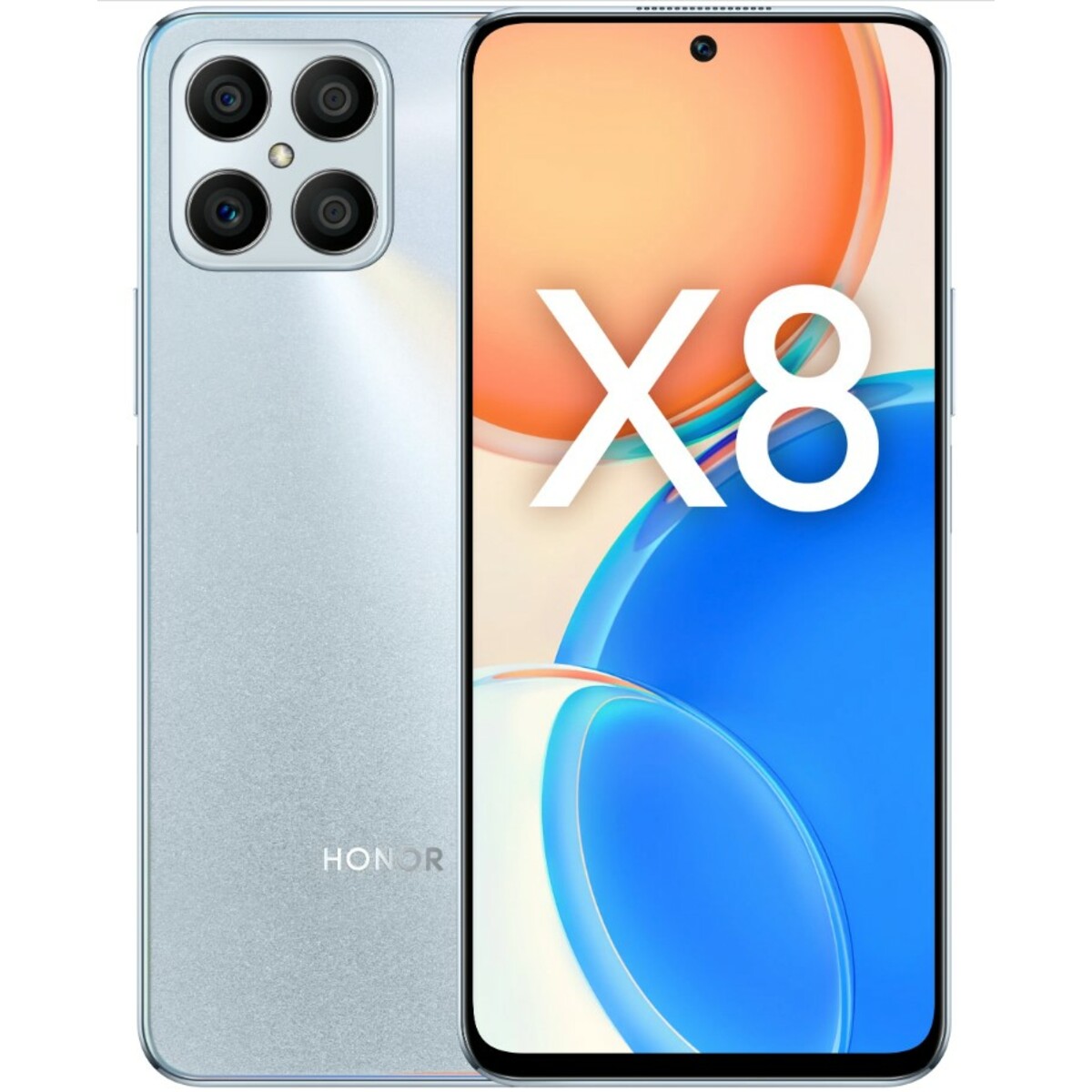 Смартфон Honor X8 6 / 128Gb (Цвет: Titanium Silver)