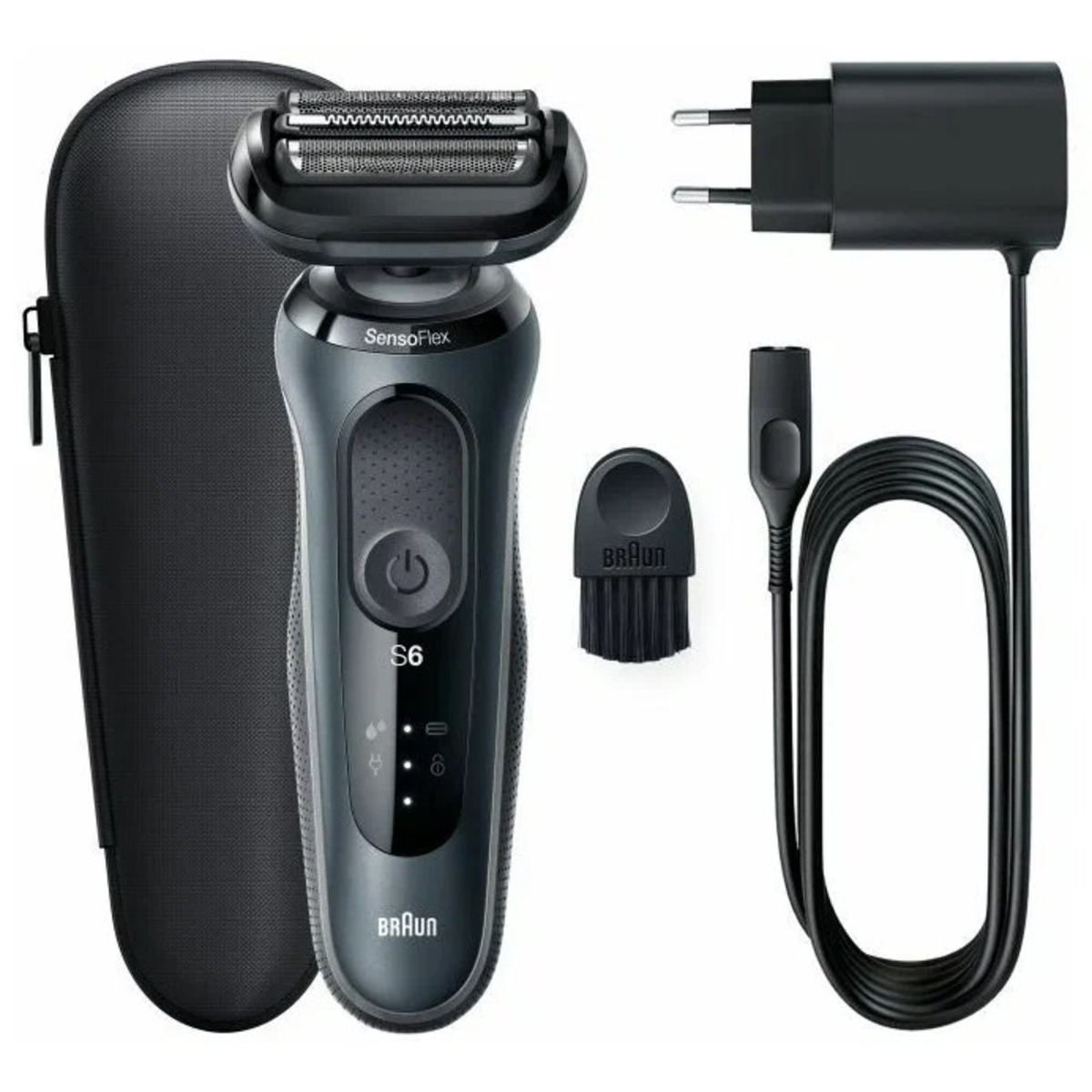 Бритва сетчатая Braun 61-N1000s (Цвет: Grey / Black)