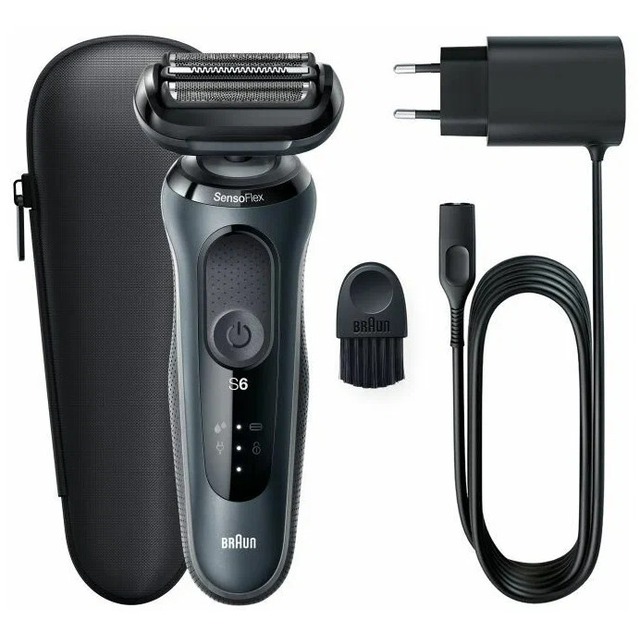 Бритва сетчатая Braun 61-N1000s (Цвет: Grey / Black)