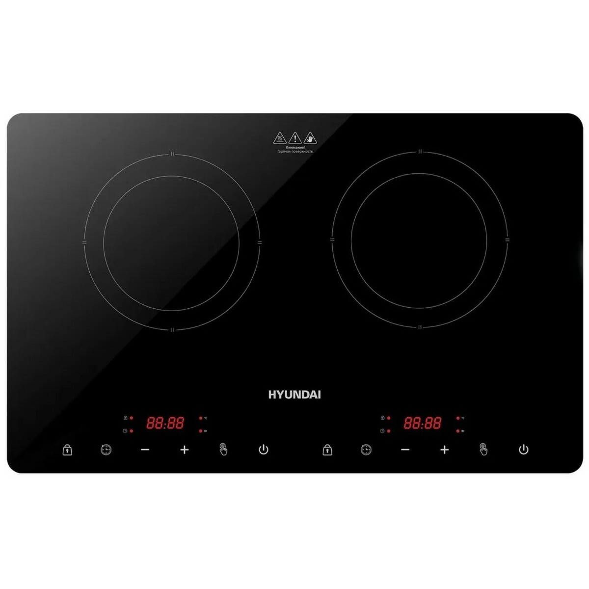Плита индукционная Hyundai HYC-0109, черный 