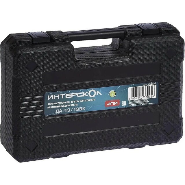 Дрель-шуруповерт Интерскол ДА-13 / 18ВК (Цвет: Gray / Black) Дрель-шуруповерт Интерскол ДА-13 / 18ВК (Цвет: Gray / Black)