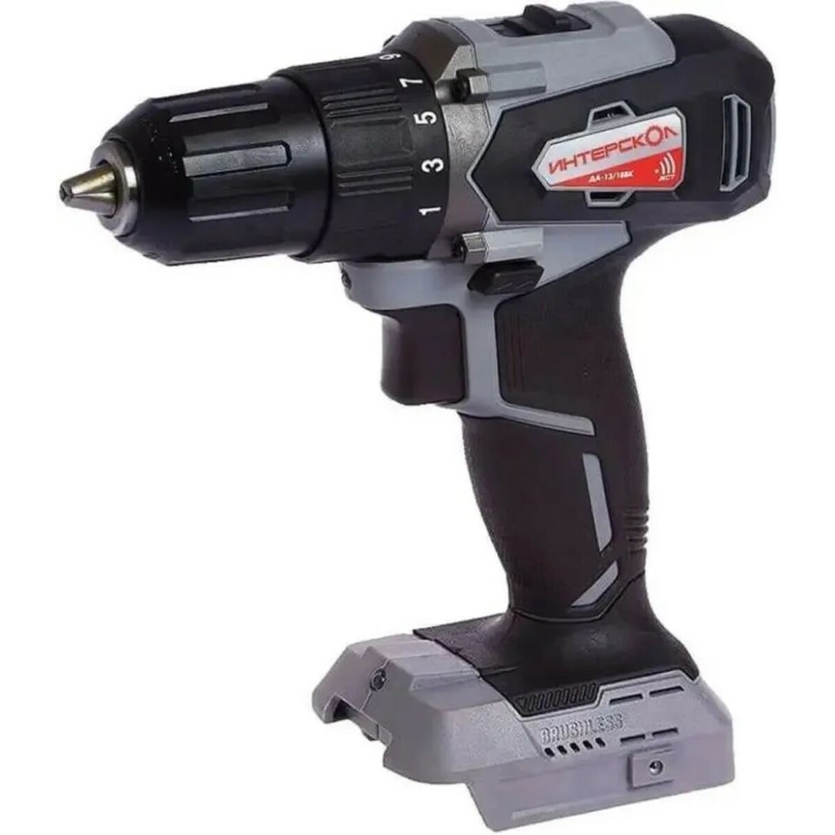 Дрель-шуруповерт Интерскол ДА-13/18ВК (Цвет: Gray/Black)