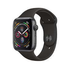 Умные часы Apple Watch Series 4 GPS 40mm Aluminum Case with Sport Band (Цвет: Space Gray/Black)