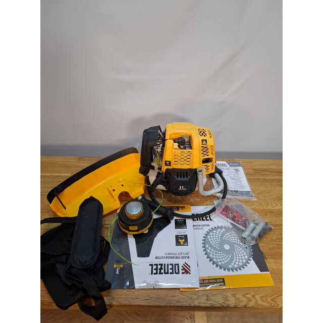 Триммер бензиновый Denzel DTL-31-4T (2-коробки) (Цвет: Yellow)