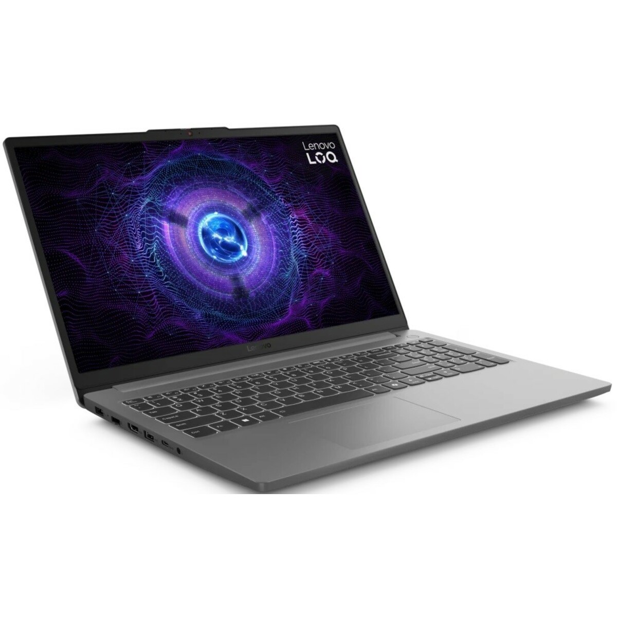 Ноутбук Lenovo LOQ 15IAX9E (Core i5 12450HX 2.4Ghz / 16Gb DDR5 / SSD512Gb / NVIDIA GeForce RTX 3050 6Gb / NoOS / Gray) (83LK0043RK)