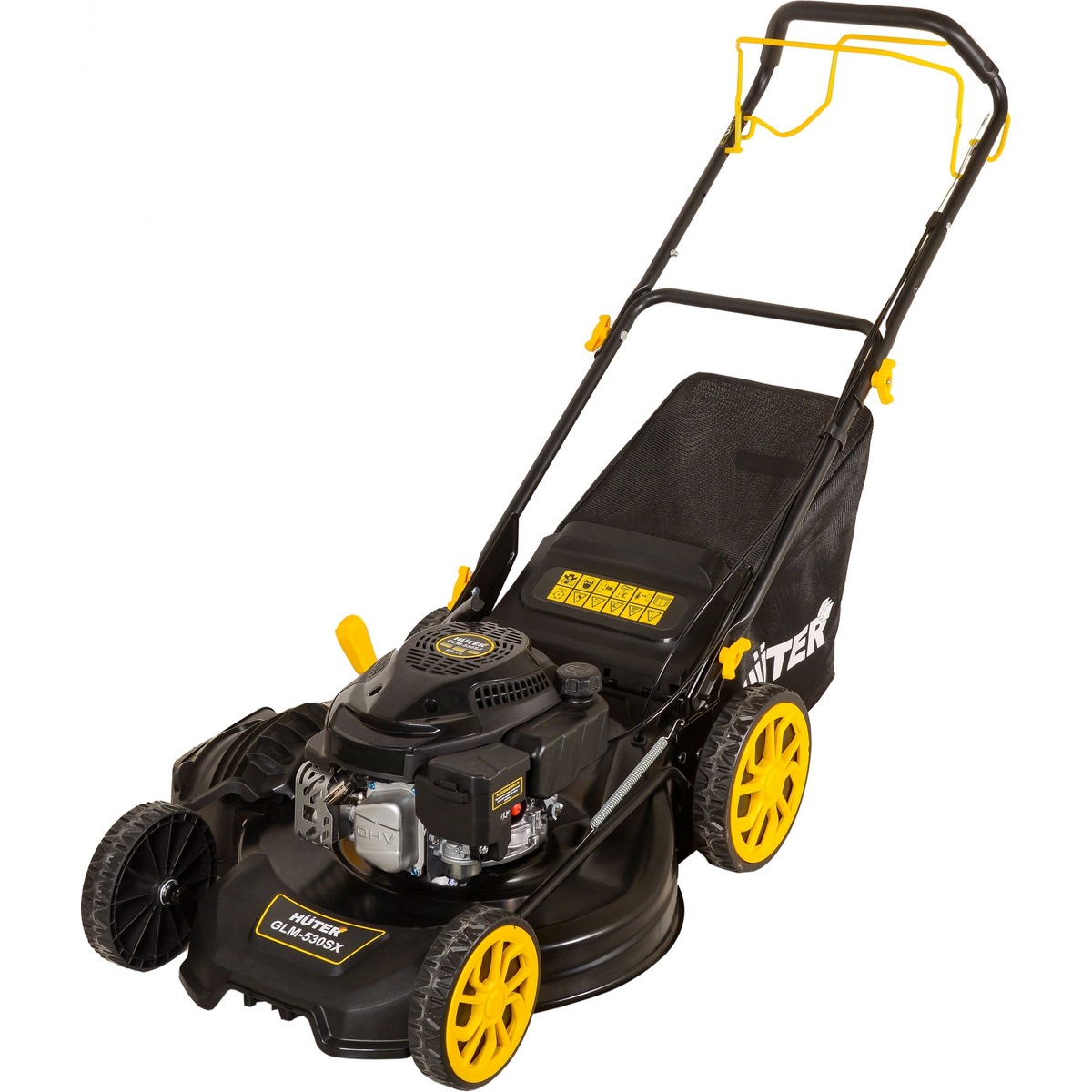 Газонокосилка роторная Huter GLM-530SX (Цвет: Yellow)