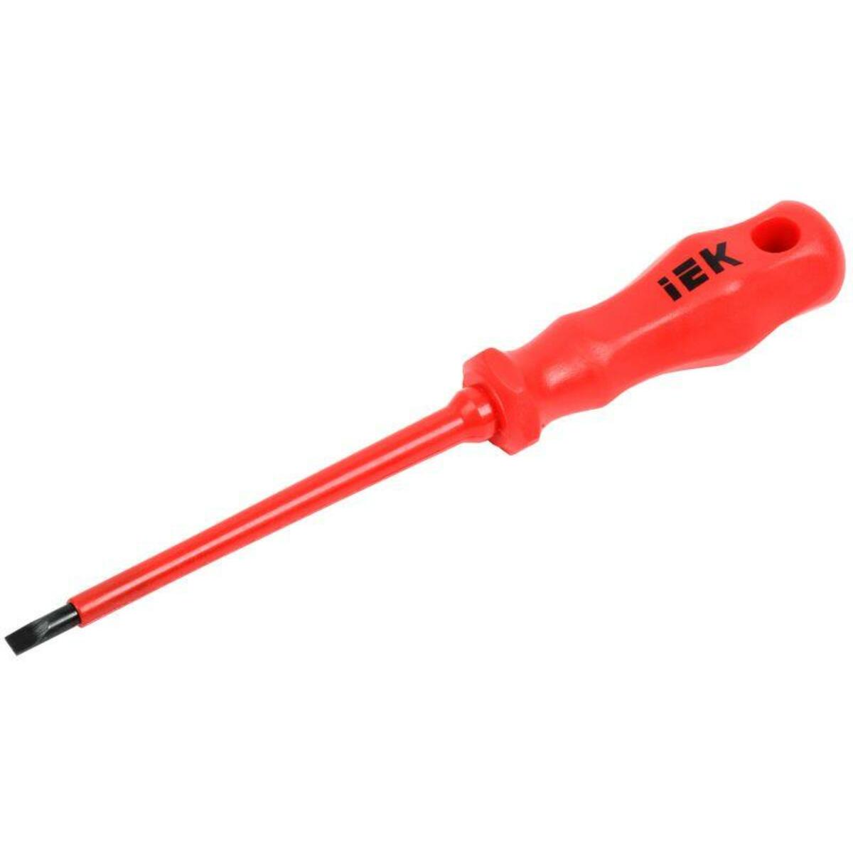 Отвертка шлицевая Profi 5.5х125мм 1000В IEK TSC-3SL-5125 (Цвет: Red)