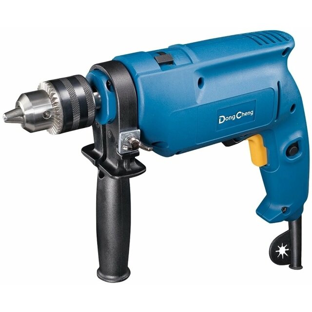 Дрель ударная DongCheng DZJ02-13 (Цвет: Blue)