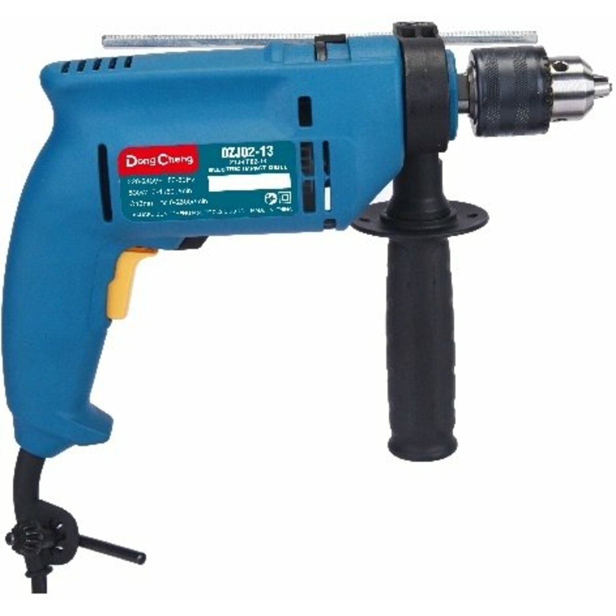 Дрель ударная DongCheng DZJ02-13 (Цвет: Blue)