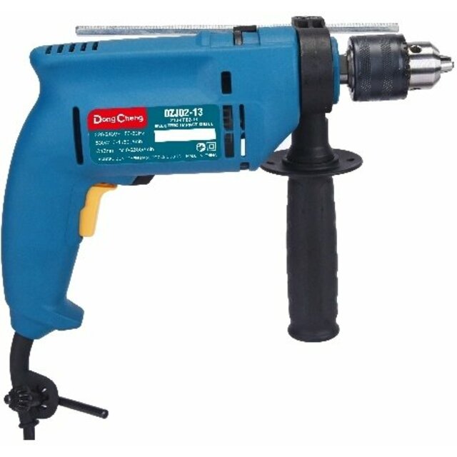 Дрель ударная DongCheng DZJ02-13 (Цвет: Blue)