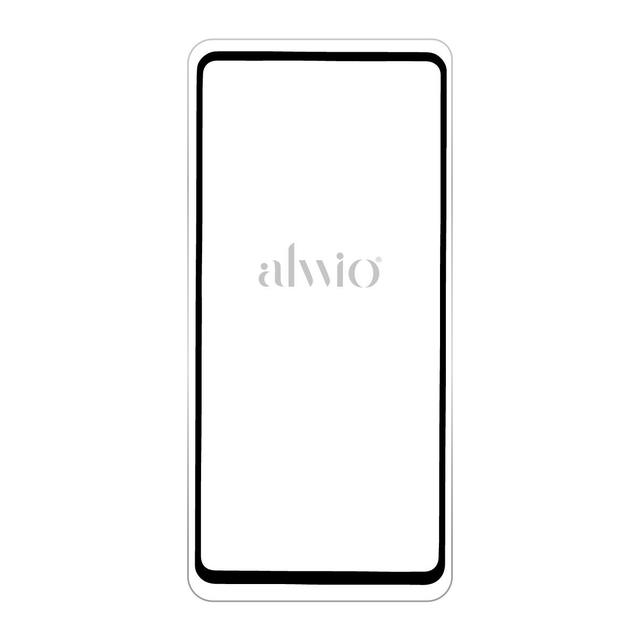 Защитное стекло Alwio Full Glue для смартфона Samsung Galaxy A51 / 52 (Цвет: Black)